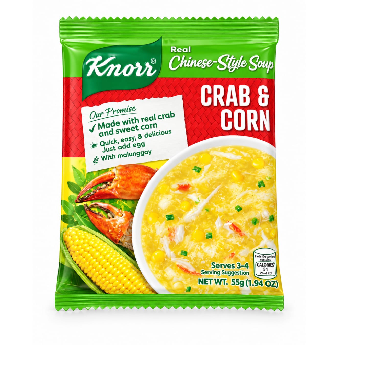 Knorr Crab & Corn Soup 60g