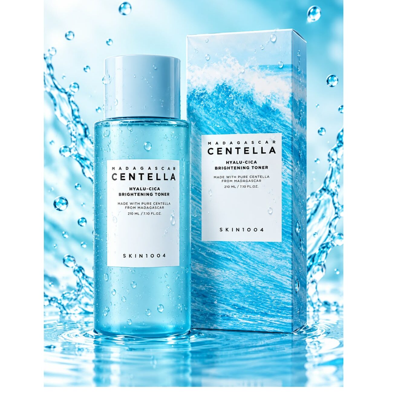 SKIN1004 Madagascar Centella Hyalu-Cica Brightening Toner 210ml
